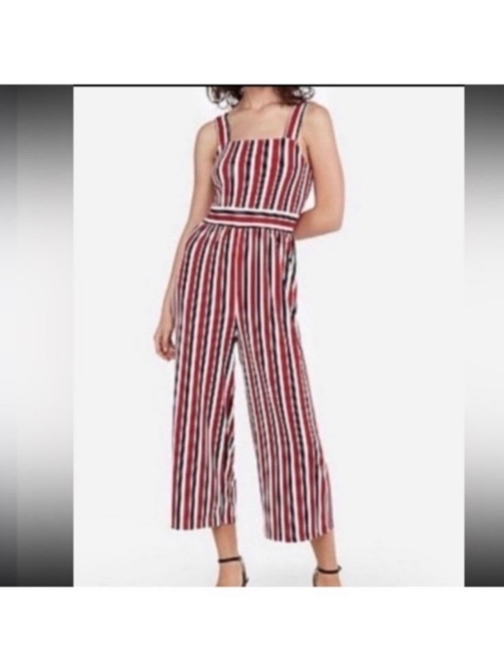Women’s Wide Leg Jumpsuit | Red | Size: Small